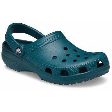 Zapatos Crocs Classic Clog Hombre Aqua | Mexico 0687AHKP